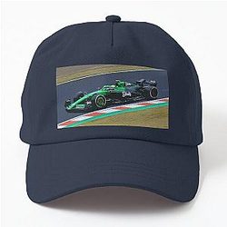 Gabriel Bortoleto racing his 2025 F1 car at Suzuka during Japanese Grand Prix on a Dad Hat