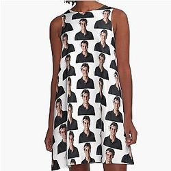 Gabriel Bortoleto Bow A Line Dress