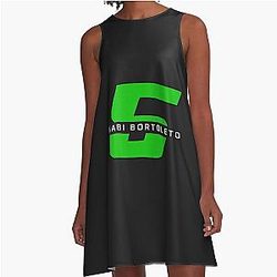 Gabriel Bortoleto F1 Driver A-Line Dress