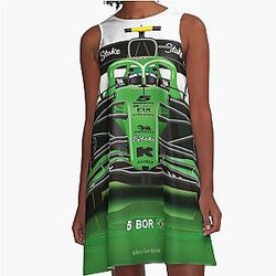 Gabriel Bortoleto Formula 1 Sauber Racing A-Line Dress