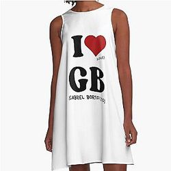 I love Gabriel Bortoleto A Line Dress