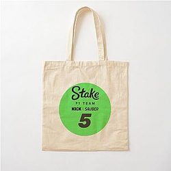 Stake Gabriel Bortoleto F1 2025 Cotton Tote Bag