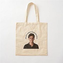 Hot Girls Support Gabriel Bortoleto Cotton Tote Bag
