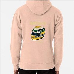 Gabriel Bortoleto Helmet Formula 1 Brazil Motorsport Art Pullover Hoodie