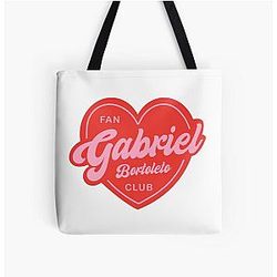 Gabriel Bortoleto All Over Print Tote Bag