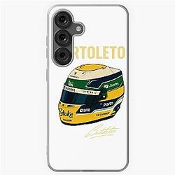 Gabriel Bortoleto Helmet Formula 1 Brazil Motorsport Art Samsung Galaxy Soft Case