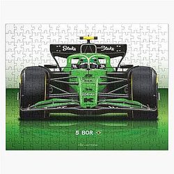 Gabriel Bortoleto Formula 1 Sauber Racing Car Jigsaw Puzzle
