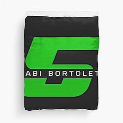 Gabriel Bortoleto F1 Driver Duvet Cover