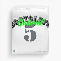 Gabriel Bortoleto Sauber F1 Racing Duvet Cover