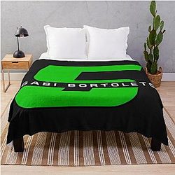 Gabriel Bortoleto F1 Driver Number 5 Throw Blanket