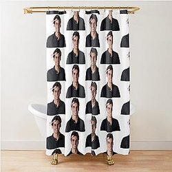 Gabriel Bortoleto Bow Shower Curtain