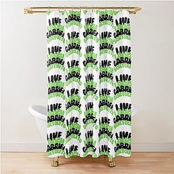 Live Laugh Gabriel Kitchen Shower Curtain