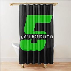 Gabriel Bortoleto F1 Driver Shower Curtain