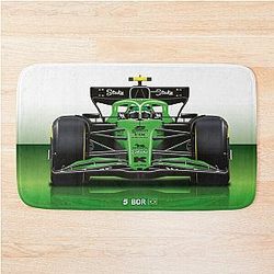 Gabriel Bortoleto Formula 1 Sauber Racing Car Bath Mat
