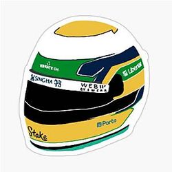 Gabriel Bortoleto 2025 Helmet Sticker