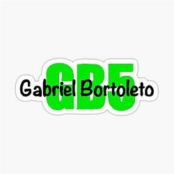 Gabriel Bortoleto Kick Sauber Sticker