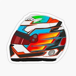 Gabriel Bortoleto 2024 Helmet Sticker
