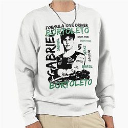 F1 Gabriel Bortoleto Art Brazilian Driver Pullover Sweatshirt