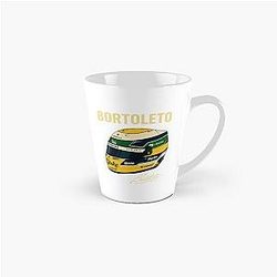 Gabriel Bortoleto Helmet Illustration Formula 1 Brazil Motorsport Art Tall Mug