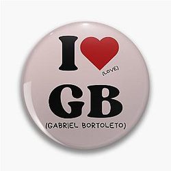 I love Gabriel Bortoleto Pin