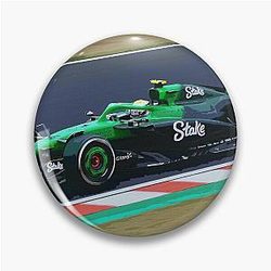 Gabriel Bortoleto racing his 2025 F1 car at Suzuka during Japanese Grand Prix in watercolour