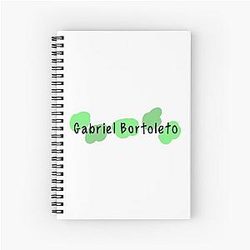 Gabriel Bortoletolooks like watercolour Spiral Notebook