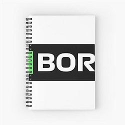 Gabriel Bortoleto Sauber F1 Driver Grid Name Tag Notebook