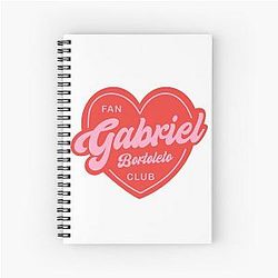 Gabriel Bortoleto Spiral Notebook