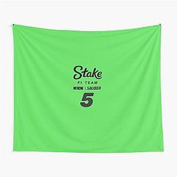 Stake Sauber Gabriel Bortoleto F1 2025 Tapestry