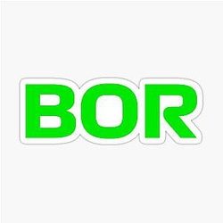Gabriel Bortoleto Initials Sauber Sticker