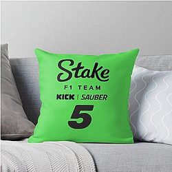 Stake Sauber F1 2025 Throw Pillow
