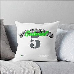 Gabriel Bortoleto 5 Sauber F1 Racing Throw Pillow