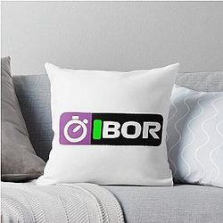 Gabriel Bortoleto Fast Lap Throw Pillow