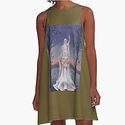 Galadriel Art Print A Line Dress