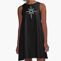 Lady Galadriel Star Elven Queen Rings of Power A-Line Dress