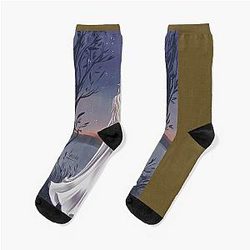 Galadriel Art Print Socks