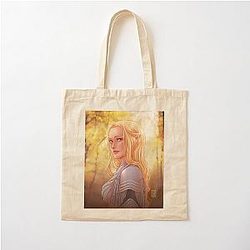Galadriel The Rings of Power Cotton Tote Bag