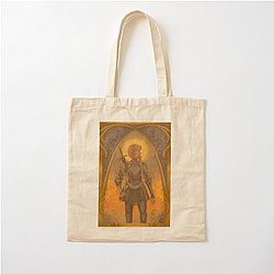 Galadriel in Armor Cotton Tote Bag