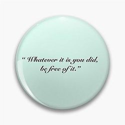 Lady Galadriel Sticker Pin