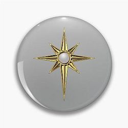 Lady Galadriel of the Rings of Power, Elven Queen and Warrior Pin