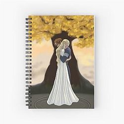 Halbrand and Galadriel Spiral Notebook
