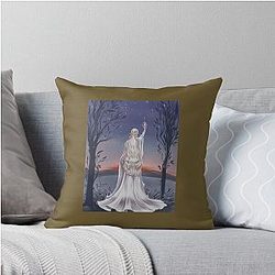 Galadriel Art Print Throw Pillow