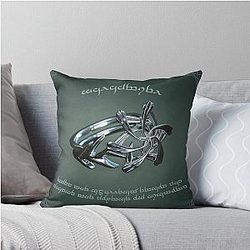 Galadriel - Even the smallest person throw pillow