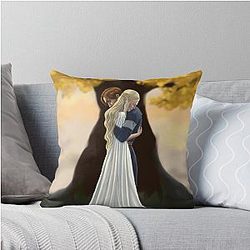 Halbrand and Galadriel Throw Pillow