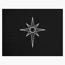 Lady Galadriel badge Rings of Power queen warrior Jigsaw Puzzle