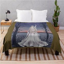 Galadriel Art Print Throw Blanket