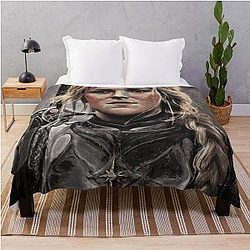 Epic Galadriel Poster Throw Blanket