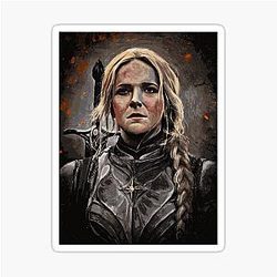 Epic Galadriel Poster Sticker