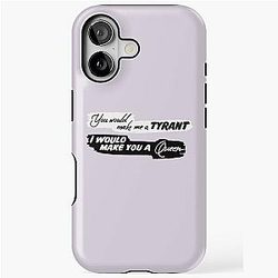 Galadriel and Halbrand Rings of Power Quote iPhone Case