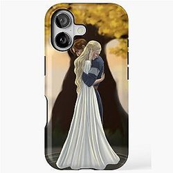 Halbrand and Galadriel iPhone Tough Case